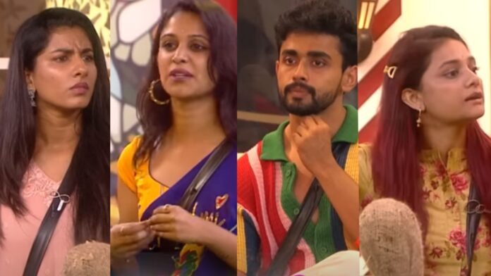 Royal Vs Ozzy In Bigg Boss House, Royal Vs Ozzy, Bigg Boss House, Bigg Boss 8 Telugu, Gangavva, Gautham, Hariteja, Manikantha, Nabeel, Nikhil, Nooka Avinash, Prerna, Prithvi, Rohini, Tasty Tej, Vishnupriya, Yashmi, Bigg Boss Telugu Season 8, Bigg Boss 8, Bigg Boss Contestants, Bigg Boss Season 8, Movie News, Latest Bigg Boss News, Bigg Boss News Updates, Nagarjuna, Tollywood, Mango News, Mango News Telugu