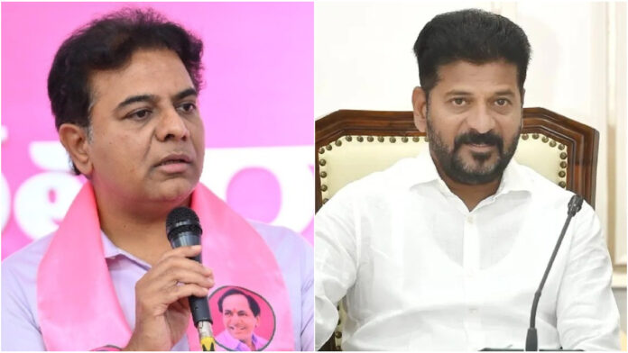 BRS Working President KTR Criticizes CM Revanth Reddy As A Target, KTR Criticizes CM Revanth Reddy As A Target, KTR Criticizes CM Revanth Reddy, BRS Working President KTR, KTR Criticizes CM Revanth Reddy Abouut Dussera Celabrations, Dussera Celabrations, Dussera Sarees, BRS, Congress, Congress Governament, Harish Rao, KTR, Revanth Reddy, Telangana CM Revanth Reddy, Telangana, TS Politics, TS Live Updates, Political News, Mango News, Mango News Telugu