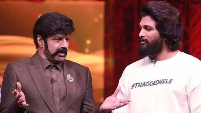 Unstoppable Allu Arjuns Fun Conversation With Balayya Who Is The Favorite Hero, Allu Arjuns Fun Conversation With Balayya, Allu Arjun Favorite Hero, Favorite Hero Of Allu Arjun, Allu Arjun, Pushpa 2, Siddhu Jonnala Gadda, Tollywood, Unstoppable With NBK, Unstoppable With NBK, Unstoppable Show, Balakrishna Unstoppable Show, Allu Arjun In Unstoppable Show, Tollywood, Tollywood News, Tollywood Latest News, Tollywood Updates, Live Updates, Breaking News, Headlines, Live News, Mango News, Mango News Telugu