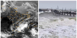 Cyclone Fengal Brings Heavy Rains And Chill Farmers Worried People Struggle In Cold, Farmers Worried People Struggle In Cold, Cyclone Fengal Brings Heavy Rains, Cyclone Fengal, Fengal Toofan, Cold Wave In Telugu States, Cyclone Fengal Update, Farmers Worried Over Cyclone Impact, Heavy Rains In Andhra And Tamil Nadu, IMD Weather Alerts, Rain Alert, IMD, IMD Alert, Officials Have Been Alerted, Heavy Rain Are Falling Across AP, Heavy Rain In AP, Weather Report, Red Alert, AP, Heavy Rain, Andhra Pradesh, AP Rains, AP Live Updates, Political News, Mango News, Mango News Telugu