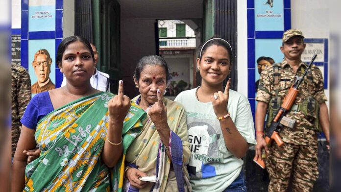 A Close Contest In Jharkhand, Contest In Jharkhand, Close Contest, Jharkhand Elections, Jharkhand Polls, Jharkhand Exit Polls, Exit Polls, Jharkhand Elections Results, Assembly Elections, India Alliance, Jharkhand, Jharkhand Polls Survey, NDA, Surveys That Say They Have The Edge, National News, India, Congress, BJP, PM Modi, Live Updates, Breaking News, Live News, Mango News, Mango News Telugu