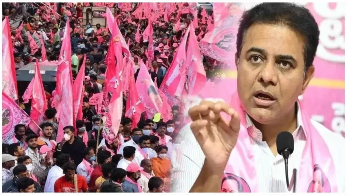 Deeksha Diwas In Karimnagar KTR Criticizes Congress, KTR Criticizes Congress, Deeksha Diwas In Karimnagar, Karimnagar Deeksha Diwas, KTR Criticize, BRS, Congress, Deeksha Diwas, KTR, Karimnagar, Latest Karimnagar News, Deeksha Diwas News, Hyderabad Live Updates, Latest Hyderabad News, CM Revanth Reddy, Telangana, TS Politics, TS Live Updates, Political News, Mango News, Mango News Telugu