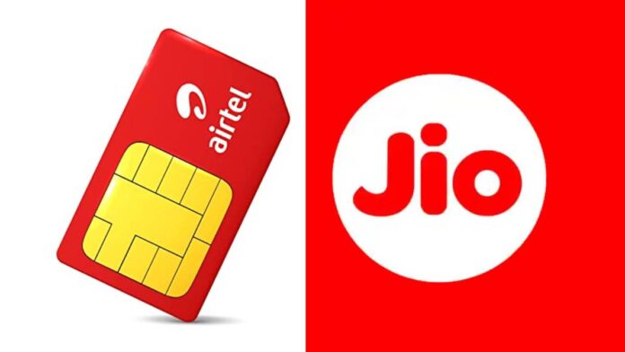 Telecom Showdown Airtel Vs Jio New Plans Revealed Which Ones Better,Airtel and Jio 5G Data Plans,Airtel vs Jio New Plans,Hotstar Subscription with Airtel,Jio New Year Welcome Plan,Telecom Battle Latest Offers,Hotstar,Hotstar Subscription,Airtel,Jio,Jio 5G Data Plans,Jio Data Plans,Airtel Data Plans,Jio New Year Plan,Mango News,Mango News Telugu,Telecom,Airtel vs Jio,Airtel and Jio 5G New Plans,Airtel and Jio 5G Data Plans New Year Plans,Airtel vs Jio Prepaid Recharge Plans Announced,Reliance Jio Announces New Year Welcome Plan,New Year Welcome Plan,Prepaid Plans,Jio Vs Airtel,Airtel And Jio 5G New Year Plans Price,Airtel 5G Recharge Plans List,Airtel 5G Unlimited Plans