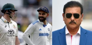 Virat Kohli And Steve Smith Just 40 Minutes On The Crease Can Change The Game, Just 40 Minutes On The Crease Can Change The Game, Virat Kohli And Steve Smith, Virat Kohli, Border Gavaskar Trophy, Melbourne Test, Ravi Shastri, Steve Smith, World Test Championship Race, India Vs Australia, Team India, Austarlia, Test Cricket, WTC Final, Border Gavaskar Trophy, IND Vs AUS, IND Vs AUS Test Series, Cricket, Latest Cricket News, Cricket Live Updates, India, BCCI, Sports News, Sports Live Updates, Mango News, Mango News Telugu