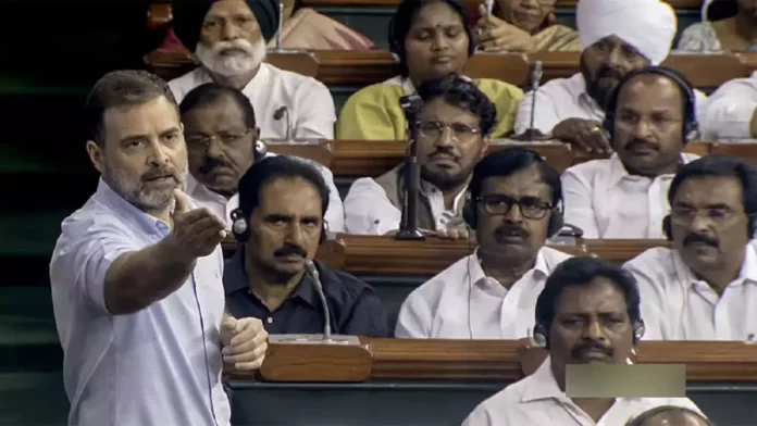 Storm Over Ambedkar Comments High Tension In Parliament, High Tension In Parliament, Storm Over Ambedkar Comments, Ambedkar Controversy, Amit Shah Comments, BJP Vs Congress, Parliament Tension, Rahul Gandhi Protest, Winter Parlamentary Sessions, One Nation One Election Bill, One Election Bill, Parlament Meetings, Winter Sessions, Parlament, National News, India, Congress, BJP, PM Modi, Live Updates, Breaking News, Live News, Mango News, Mango News Telugu