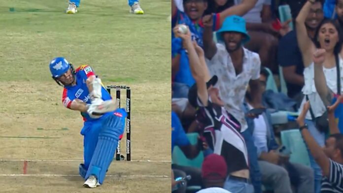 One Handed Catch Turns Fan Into Millionaire SA20 Leagues Unique Offer,Cricket Fans,One-handed Catch,SA20 League,Unique Prize Offer,Viral Video,Mango News,Mango News Telugu,SA20,Cricket,Cricket News,Cricket Live,SA20 2025,Betway SA20,DSG vs PC,Welcome To Incredible,DSG vs PC Match Highlights,DSG vs PC Match,Betway Moment Of The Match,Fan Pockets Huge Sum With One-handed Catch In SA20,One-handed Catch In SA20,SA T20 2025,A Fan Won 90 Lakhs For Just A One Handed Catch In Dsg Vs Pc Match,DSG vs PC One Handed Catch,Fan Won 90 Lakhs For Just A One Handed Catch,One Handed Catch,SA20 League Highlights,DSG vs PC Match One Handed Catch,Kane Williamson