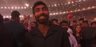 Jasprit Bumrah Steals The Show At Narendra Modi Stadiums Cold Play Concert, Jasprit Bumrah Steals The Show, Cold Play Concert, Cold Play Concert, Cricket And Music, Jasprit Bumrah, Narendra Modi Stadium, Viral Video, IND Vs ENG, IND Vs ENG T20 Series, Cricket, Latest Cricket News, Cricket Live Updates, India, BCCI, Sports News, Sports Live Updates, Mango News, Mango News