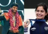 The Historic Moment Four Star Athletes Honored With Dhyan Chand Khel Ratna, The Historic Moment Four Star Athletes, Four Star Athletes, Four Star Athletes Honored With Dhyan Chand Khel Ratna, Dhyan Chand Khel Ratna 2024, Gukesh Kumar, Indian Athletes, Manu Bhaker, Sports Awards, National News, International News, India, Live Updates, Breaking News, Headlines, Live News, Mango News, Mango News Telugu