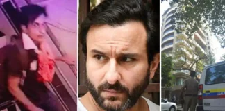 Saif Ali Khan Attack Knife Assault Over ₹1 Crore Demand Accused Arrested, Saif Ali Khan Attack, 1 Crore Demand Accused Arrested, Saif Ali Khan Accused Arrested, Attack On Saif Ali Khan, Celebrity Safety, Knife Attack, Mumbai Crime, Saif Ali Khan, Bollywood, Bollywood News, Bollywood Live Updates, Live Updates, Breaking News, Headlines, Live News, Mango News, Mango News Telugu