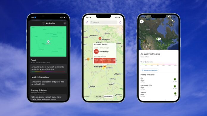 You Can Check The Air Quality In Your Area In A Second