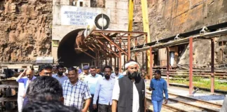 Rat Hole Miners Enter The Scene In The SLBC Incident, Rat Holes Miners, SLBC Incident, SLBC Tunnel, Tunnel Operations, SLBC, Rescue Personnel, SLBC Tunnel Operations, SLBC, Telangana Tunnel Mishap, Telangana Tunnel Collapse, Hyderabad, Hyderabad Live Updates, Latest Hyderabad News, Telangana, TS Politics, TS Live Updates, Political News, Mango News, Mango News Telugu