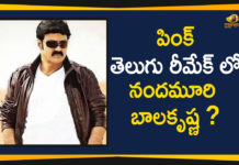 Nandamuri Balakrishna To Act In Telugu Remake Of Pink?,2019 Latest Telugu Movie News, Balakrishna in Telugu remake of Pink, Balakrishna Latest News, Balakrishna perfect choice for Pink remake, Balakrishna To Act In Pink Remake, Nandamuri Balakrishna Pink Movie Remake Updates, Nandamuri Balakrishna To Star In Telugu Remake Of Pink, Pink Movie To Remake In Telugu, Telugu Film News 2019, Mango News, Tollywood Cinema Updates