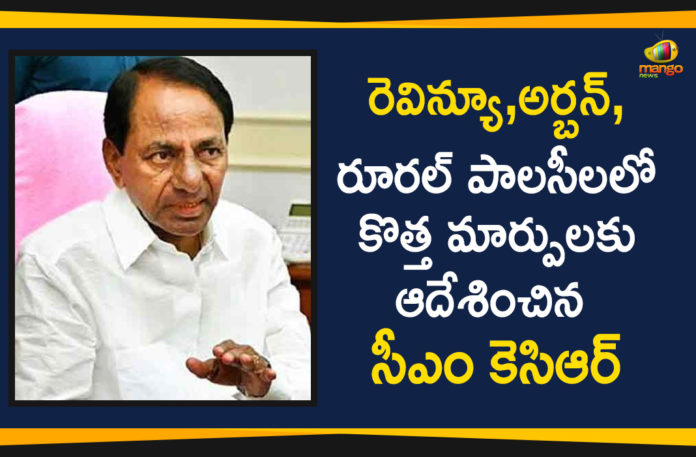 CM KCR Ordered New Changes in Revenue - Urban and Rural Policies,Mango News,Formulate new urban policy for Telangana KCR to officials,CM KCR directs officials to prepare state new urban policy,Assembly session to pass new Urban - Rural And Revenue Acts,Urban - rural and revenue policies soon By KCR