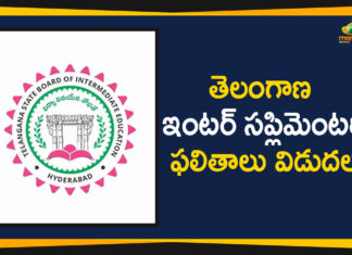 1st Year Improvement Results, 1st Year Supplementary Results 2019 declared, Mango News, Results for TS inter supplementary exam June 2019 released, Telangana State Inter Supply Result 2019 out, TS Inter betterment results 2019, TS Intermediate 1st Year Supplementary Results 2019 Released