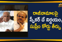 BS Yeddyurappa says SC Decision Victory of Constitution, Karnataka Rebel MLAs Resignations, Mango News, SC rules trust Vote valid Gives Speaker Power to decide on rebel MLAs Resignations, SC Says Speaker Free to Decide on Resignations, Speaker Free to Decide on Resignations But 15 Rebel MLAs, Supreme Court Verdict On Karnataka Rebel MLAs Resignations