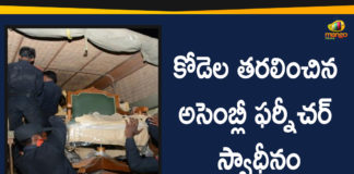 Andhra Assembly Furniture Recovered From Kodela, Andhra Assembly Furniture Recovered From Kodela Sivaprasad, Ap Political Live Updates 2019, Ap Political News, AP Political Updates, AP Political Updates 2019, Assembly Furniture Recovered From Kodela, Assembly Furniture Recovered From Kodela Sivaprasad, Kodela Sivaprasad, Mango News Telugu, Robbery In Kodela Sivaprasad House, TDP Leader Kodela Sivaprasad