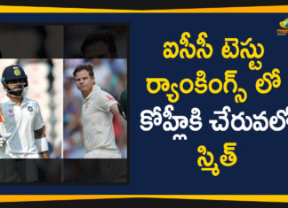 Dimuth Karunaratne attains all-time high spot, ICC Test rankings, ICC Test rankings 2019, ICC Test Rankings For Batsmen, ICC Test Rankings For Batsmen 2019, Mango News Telugu, Smith Regains No.2 Spot In Test Rankings, sports news, Steve Smith Regains No.2 Spot, Steve Smith Regains No.2 Spot In Test Rankings