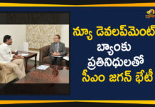 Ap Political Live Updates 2019, Ap Political News, AP Political Updates, AP Political Updates 2019, Development Bank Vice President Meets AP CM YS Jagan, Mango News Telugu, New Development Bank Vice President Meets AP CM, New Development Bank Vice President Meets AP CM YS Jagan, New Development Bank Vice President Meets CM YS Jagan