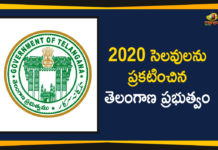 Govt Releases List Of Public And Optional Holidays List For 2020, Holidays List For 2020, Mango News Telugu, Political Updates 2019, Public And Optional Holidays List For 2020, telangana, Telangana Breaking News, Telangana Govt Releases List Of Public And Optional Holidays List, Telangana Govt Releases List Of Public And Optional Holidays List For 2020, Telangana Political Updates, Telangana Political Updates 2019