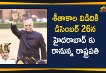 Mango News Telugu, Political Updates 2019, President Ramnath Kovind, President Ramnath Kovind Latest News, President Ramnath Kovind Will Come To Hyderabad, telangana, Telangana Breaking News, Telangana Political Live Updates, Telangana Political Updates, Telangana Political Updates 2019
