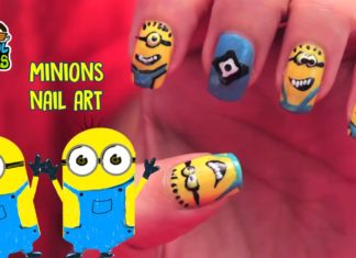 వివిధ రకాల డిజైన్ లతో నైల్ ఆర్ట్ చేసుకోవడం ఎలా? nail,art,#DIY,minion,CARTOON,nails,Drawing,Sketch,color,bob,stuart,kevin,dave,poochi,tools,One,Eye,girls,kids,youngsters,dotting,brush,yellow,bellow,colors,minions,poopaye,baboi,tulaliloo,ti,amo!,para,tu,Cute,Despicable Me 2,paint,your,at home,easy,simple,Decoración de uñas Minions,Easy Halloween Design,Cartoon Characters,carl,phil,fingers,blue,black,White,ready,party,animated