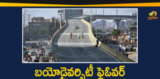 Biodiversity Flyover Reopened, Hyderabad Biodiversity Flyover, Hyderabad Biodiversity Flyover Reopened, Mango News Telugu, Political Updates 2020, telangana, Telangana Breaking News, Telangana Political Updates, Telangana Political Updates 2020