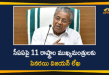 CAA Issue, Citizenship Amendment Act 2019, Kerala CM Pinarayi Vijayan, latest political breaking news, Mango News Telugu, national news headlines today, national news updates 2020, national political news 2020