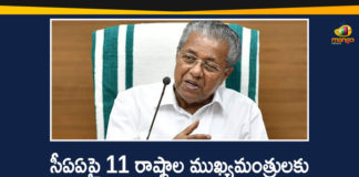 CAA Issue, Citizenship Amendment Act 2019, Kerala CM Pinarayi Vijayan, latest political breaking news, Mango News Telugu, national news headlines today, national news updates 2020, national political news 2020