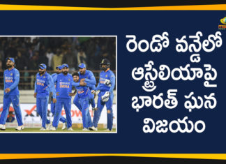 2020 Latest Sport News, 2020 Latest Sport News And Headlines, India Beat Australia By 36 Runs In 2nd ODI, India vs Australia 2nd ODI, India Vs Australia 2nd ODI Match, India Vs Australia Match Live Updates, latest sports news, latest sports news 2020, Mango News Telugu, sports news