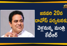 KTR Latest News, KTR Participate In WEF, Mango News Telugu, Minister KTR Will Go To Davos, Political Updates 2020, telangana, Telangana Breaking News, Telangana Political Live Updates, Telangana Political Updates