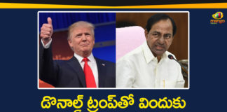Donald Trump, KCR invited for dinner with Trump, Mango News Telugu, President Invites KCR To Dinner With Trump, President Kovind, President Kovind Invites Telangana CM KCR, Telangana CM K Chandrashekar Rao, Telangana CM KCR, US President Donald Trump