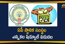 Andhra Pradesh, Andhra Pradesh Local Body Election, Andhra Pradesh MPTC Elections, AP MPTC Elections, ap mptc zptc elections, ap mptc zptc elections date 2020, ap mptc zptc notification, AP Municipal Elections, AP Panchayat polls, AP ZPTC Elections, MPTC ZPTC Elections, Panchayat polls