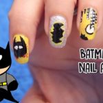 Batman Nail Art,BATMAN,nails,art,CARTOON,character,tutorials,#DIY,#CoolKids,kids,girls,boys,superhero,haloween,fictional,comic,book,brush,tools,dotting tool,nailart tools,dc comics,color,black,White,yellow,I'm Batman,Glossy Nails,Gotham city,pretty,design,easy,simple,home