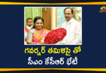 #KCR, CM KCR Meets Governor Tamilisai Soundararajan, Coronavirus, Governor Tamilisai Soundararajan, KCR Meets Governor, Pragathi Bhavan, Tamilisai Soundararajan, telangana, Telangana CM KCR, telangana governor, Telangana Governor Tamilisai Soundararajan, Telangana Lockdown