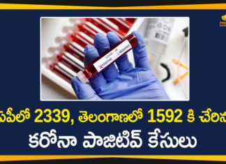 Andhra Pradesh, AP Corona Positive Cases, AP Coronavirus, AP COVID 19 Cases, AP Total Positive Cases, Corona Positive Cases, Coronavirus, COVID-19, State wise Corona Positive Cases, telangana, Telangana Coronavirus, Telangana Coronavirus Deaths, Telugu States Corona Updates, Telugu States Coronavirus