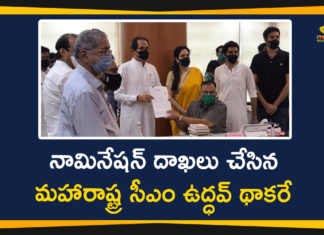 CM Uddhav Thackeray, CM Uddhav Thackeray Filed Nomination, Maharashtra, Maharashtra CM Uddhav Thackeray, Maharashtra Elections, Maharashtra Legislative Council, Maharashtra Legislative Council Election, Uddhav Thackeray, Uddhav Thackeray Filed Nomination for Maharashtra Legislative Council Election