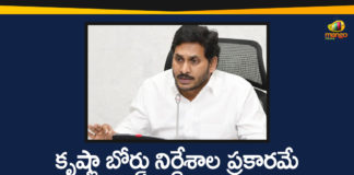 Andhra to construct new lift irrigation scheme, AP CM YS Jagan, AP CM YS Jagan Meeting With Irrigation Officials, Irrigation Project, Irrigation Project on Krishna River, Krishna Lift Irrigation Scheme, Krishna River, Krishna Water Sharing Issue, YS Jagan Meeting Over Krishna Water Sharing Issue