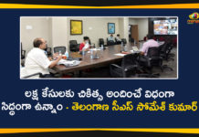 Rajiv Gauba, Rajiv Gauba Video Conference, Somesh Kumar, Telangana CS, Telangana CS Somesh Kumar, Telangana CS Somesh Kumar Participated in Video Conference, telangana government, TS CS Somesh Kumar Review Meeting, Union Cabinet Secretary Rajiv Gauba
