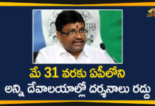 Andhra minister Vellampalli Srinivas Rao, Andhra Pradesh minister, AP News, AP temples, Coronavirus, Devotees will not be Allowed to Temples in AP, Endowments Minister, Minister Vellampalli Srinivas, Minister Vellampalli Srinivas Press meet, Tirupati Balaji temple, Vellampalli Srinivas