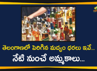 Liquor Prices Hiked, Liquor Prices Hiked In Telangana, liquor shops, Liquor Shops Reopen in Telangana, Telangana allow liquor shops, Telangana extends lockdown, Telangana Govt Open Liquor Stores, Telangana Liquor, Telangana Liquor Prices Hiked, Telangana Liquor Shops, Telangana Liquor Shops Open, Telangana Lockdown Relaxations, wine shops