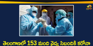 153 Healthcare Professionals in Telangana Test Positive, 153 Healthcare Professionals Test Positive for Covid-19, doctors coronavirus, doctors test positive for Covid-19, Telangana Coronavirus, Telangana Coronavirus Deaths, telangana covid 19, Telangana Doctors, Telangana Doctors Coronavirus, Telangana Doctors Covid 19 Positive, Total COVID 19 Cases