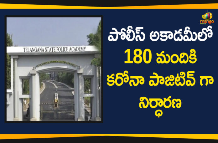 180 Persons Test Positive At Telangana Police Academy, 180 Policemen Tested Positive, Hyderabad, National Police Academy in Hyderabad, Telangana Corona Cases, Telangana Corona Updates, Telangana Coronavirus, Telangana Police Academy