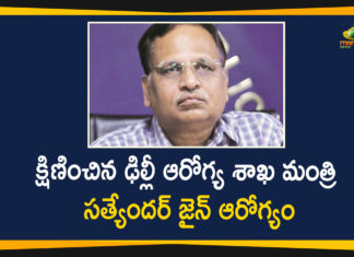 Delhi, delhi coronavirus, Delhi Coronavirus Cases, Delhi Coronavirus Deaths, Delhi Covid 19, Delhi Health Minister, Delhi Health Minister Condition Worsened, Delhi Health Minister Covid-19, Delhi Health Minister Satyendar Jain, Delhi Health Minister Tests Covid-19, Mango News, Satyendar Jain tested positive