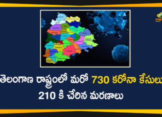 7 Deaths In Telangana, 730 New Positive Cases, Coronavirus, Coronavirus Breaking News, Coronavirus Latest News, Coronavirus updates Live, COVID-19, COVID-19 in Telangana, telangana, Telangana Coronavirus, Telangana Coronavirus Deaths