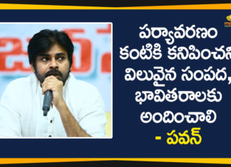 janasena chief pawan kalyan, Janasena Pawan Kalyan, Natural Elements, pawan kalyan, Pawan Kalyan Appeals to Protect Five Natural Elements, Pawan Kalyan Latest News, pawan kalyan news, World Environment Day, World Environment Day 2020, World Environment Day News, World Environment Day Updates