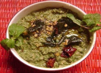 Andhra Style Mint Chutney for Rice,How to Make Pudina Pacchadi,Online Kitchen,Wow Recipes,Pudina Pacchadi,Pudina Pacchadi Recipe,Pudina Pacchadi Recipe in Telugu,Pudina Pacchadi in Telugu,Mint Chutney,Mint Chutney Recipe,Mint Chutney Recipe in Telugu,Coriander Mint Chutney,Lime Mint Chutney,Pudina Chutney,Mint Tomato Chutney,How to Prepare Pudina Chutney,How to Make Pudina Chutney,Easy Recipes,Simple Recipes,Simple Recipes at Home