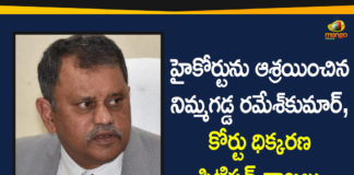 Nimmagadda Ramesh Kumar Files Contempt Petition in High Court