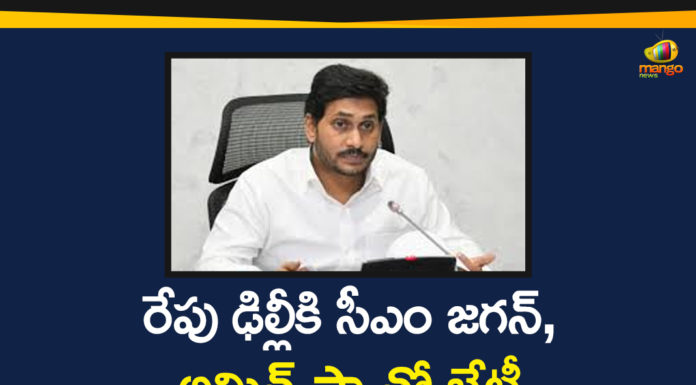 amit shah, Andhra Pradesh, Andhra Pradesh CM, Andhra Pradesh CM YS Jagan, AP CM YS Jagan, AP CM YS Jagan to Visit Delhi Tomorrow, AP News, Ap Political News, Delhi, Union Home Minister, Union Home Minister Amit Shah, YS Jagan Will Meet Union Home Minister Amit Shah