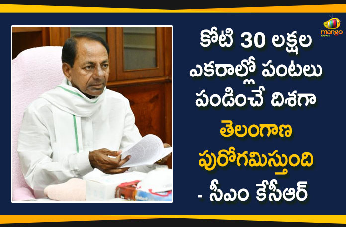 CM KCR, CM KCR Review Meeting, CM KCR Review Meeting over Regulatory Farming, Cultivating Crops, KCR Cultivating Crops, Regulatory Farming, Strategy for Cultivating Crops, Telangana Agricultural News, Telangana CM KCR, Telangana Regulatory Farming