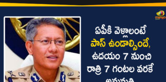 ap dgp gautam sawang, AP Interstate Restrictions, AP Lockdown, AP Lockdown Guidelines, AP Lockdown Relaxations, AP Lockdown Updates, DGP Gautam Sawang, DGP Gautam Sawang Says Interstate Restrictions, Interstate Restrictions will Continue in AP